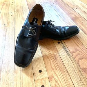 Marco Polo genuine leather designer  brown men’s dress shoes